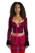 Load image into Gallery viewer, Bustier Sweater Black Candy