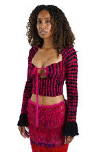 Load image into Gallery viewer, Bustier Sweater Black Candy