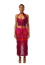 Load image into Gallery viewer, Ribcage Bustier Black Candy